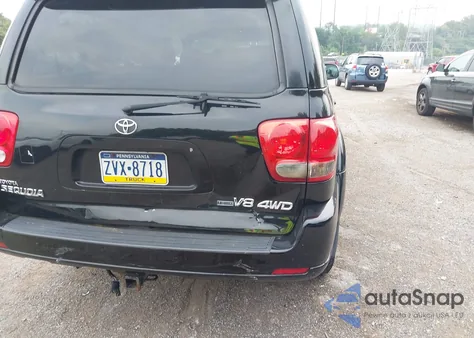 2005 Toyota Sequoia Limited V8 z USA, uszkodzony, nr VIN 5TDBT48A45S247725